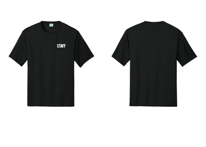 NYC Factory Staff Performance T-Shirt (Bold) - Chest Only - Black