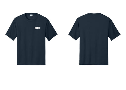 NYC Factory Staff Performance T-Shirt (Bold) - Chest Only - Navy