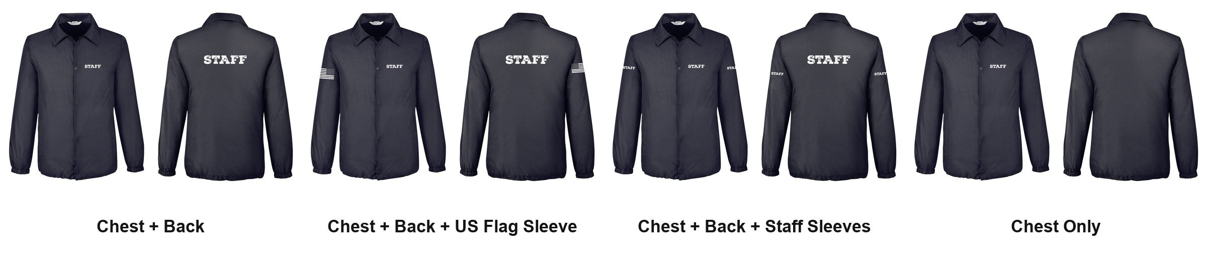 STAFF print layouts