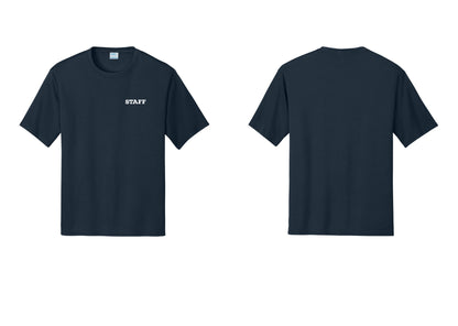 NYC Factory Staff Performance T-Shirt (Rustic) - Chest Only - Navy