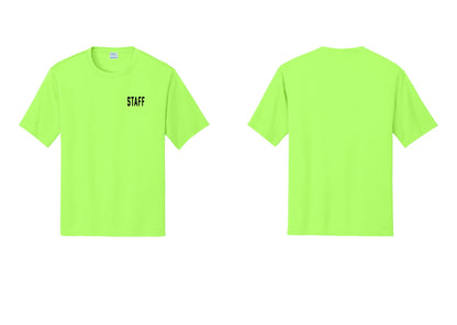 NYC Factory Staff Performance T-Shirt (Classic) - Chest Only - Neon Green