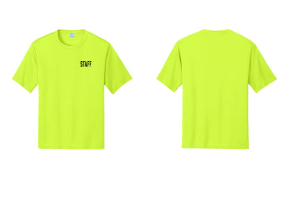 NYC Factory Staff Performance T-Shirt (Classic) - Chest Only - Neon Yellow