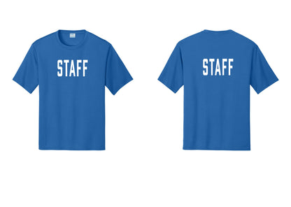 NYC Factory Staff Performance T-Shirt (Classic) - Front + Back - Royal