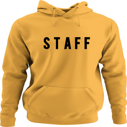 NYC FACTORY Mens EVENT STAFF Cotton Fleece Pullover Hoodie Sweatshirt