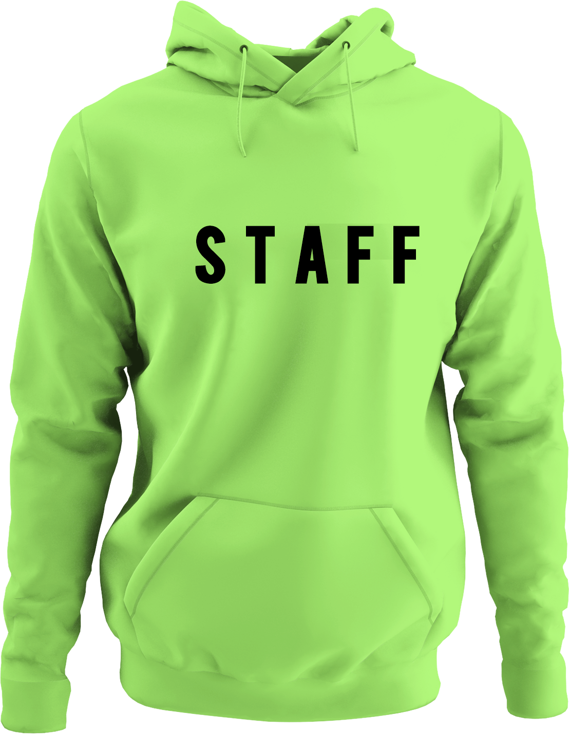 NYC FACTORY Mens EVENT STAFF Cotton Fleece Pullover Hoodie Sweatshirt