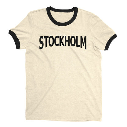 Stockholm Ringer Tee — Natural