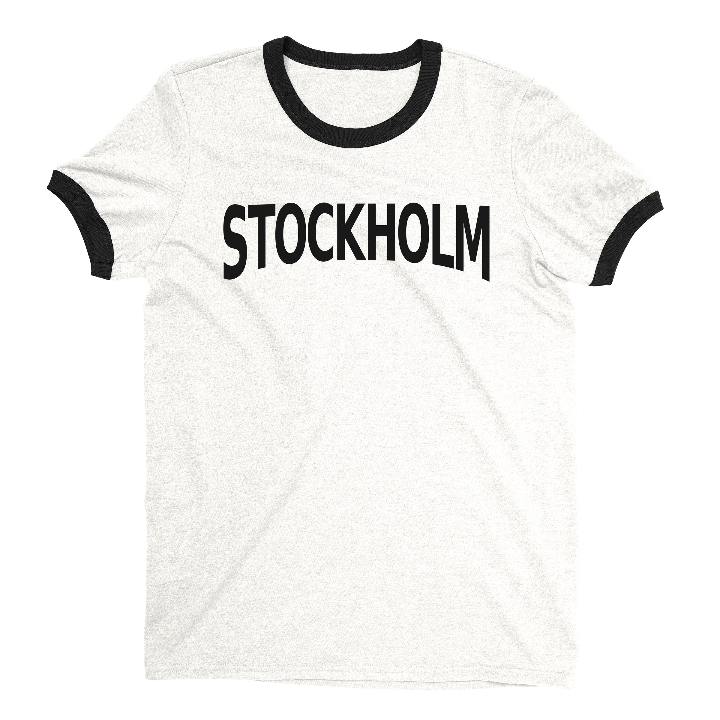 Stockholm Ringer Tee — White