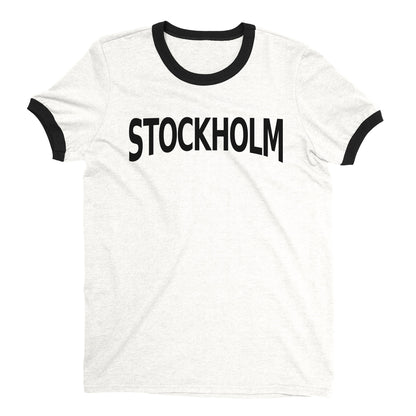 Stockholm Ringer Tee — White