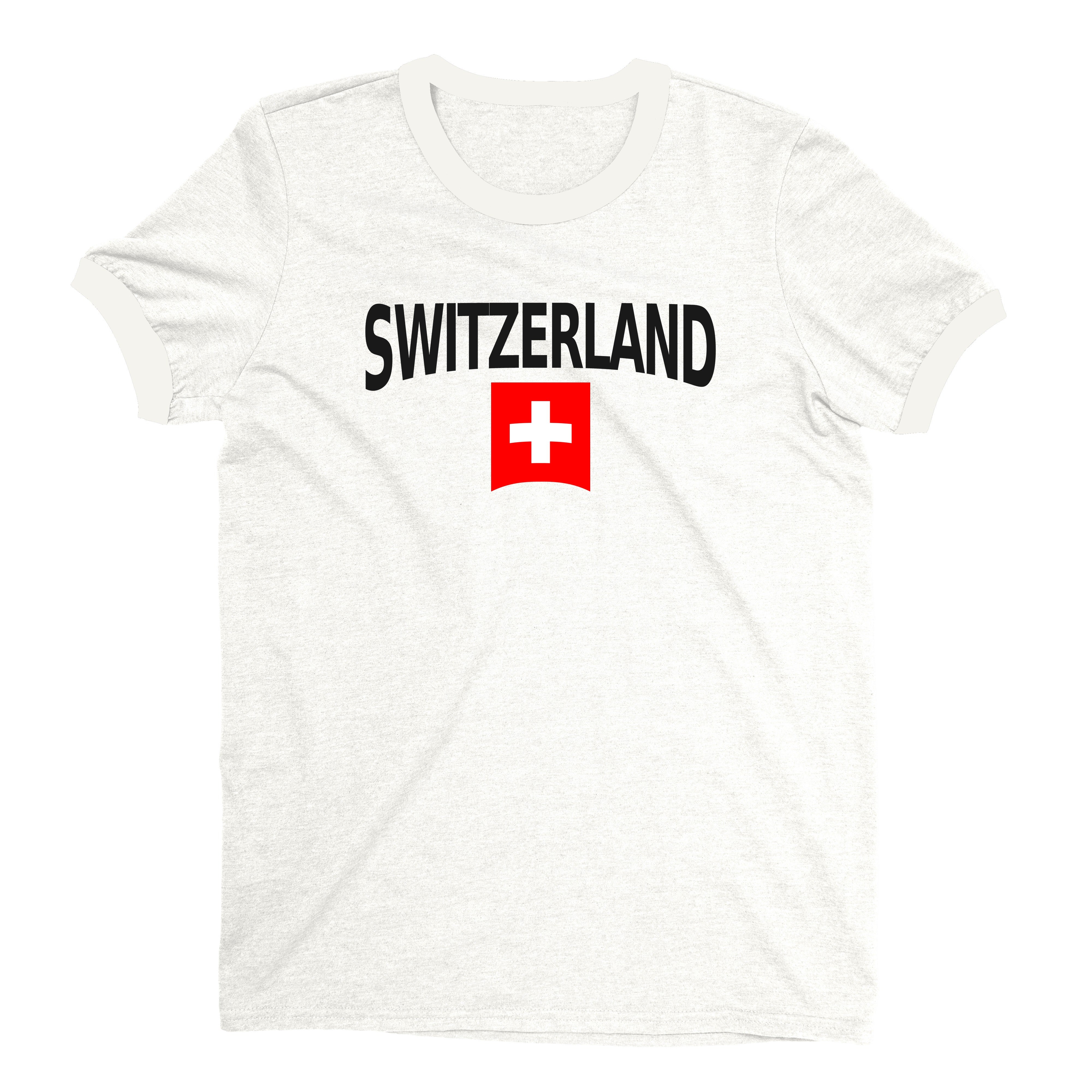 Switzerland World Cup Plain Tee Unisex T-Shirt -- NYC Factory