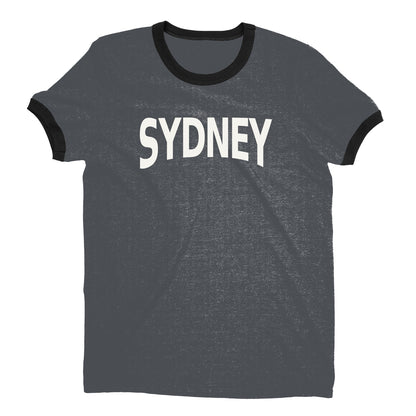 Sydney Ringer Tee — Dark Heather