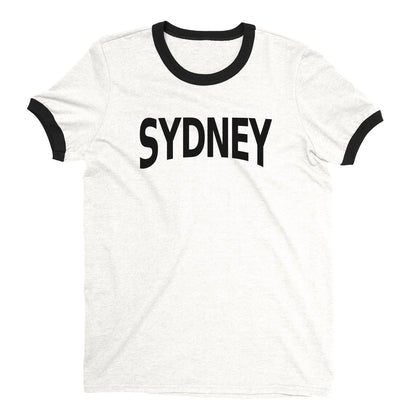 Sydney Ringer Tee — White