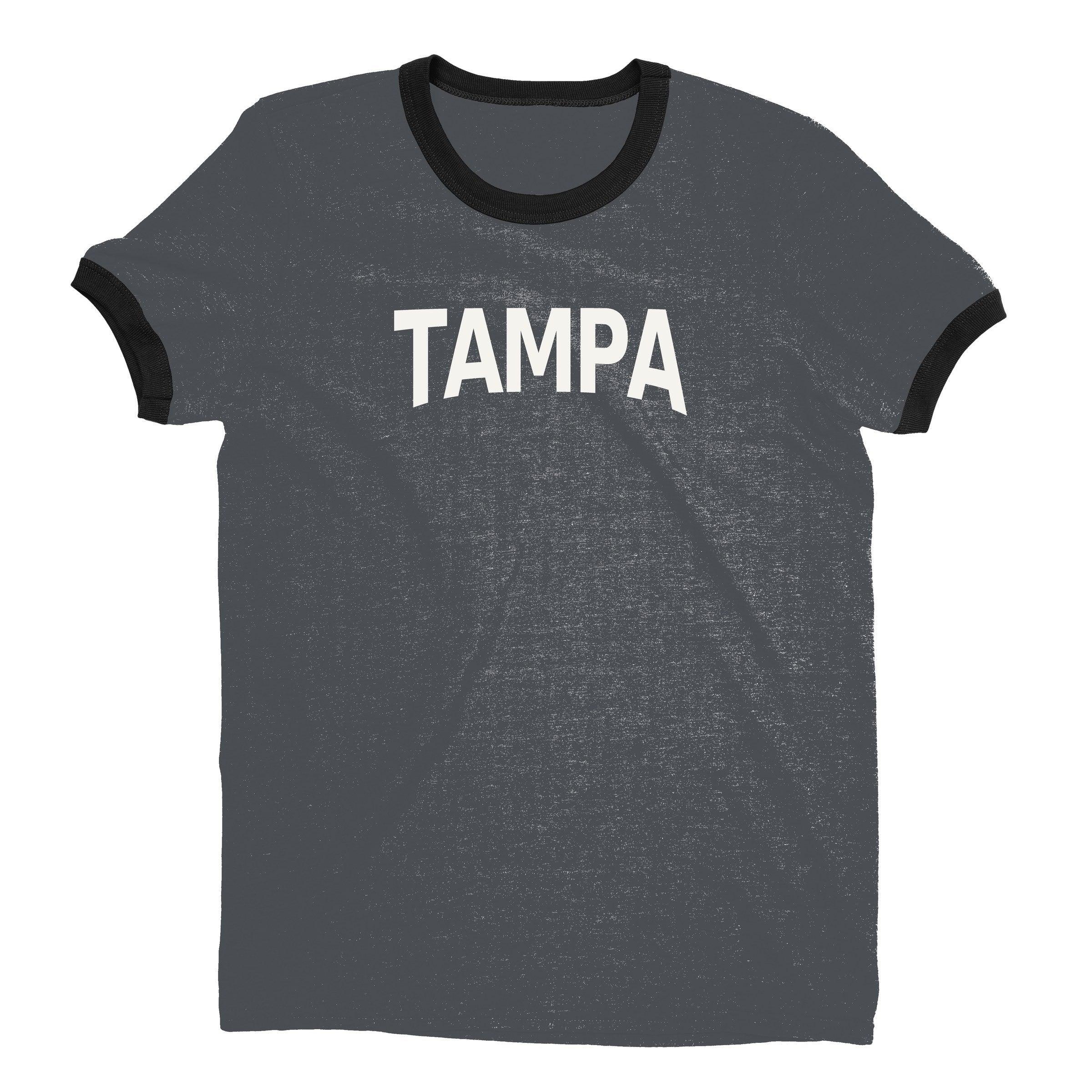 Tampa Ringer Tee — Dark Heather