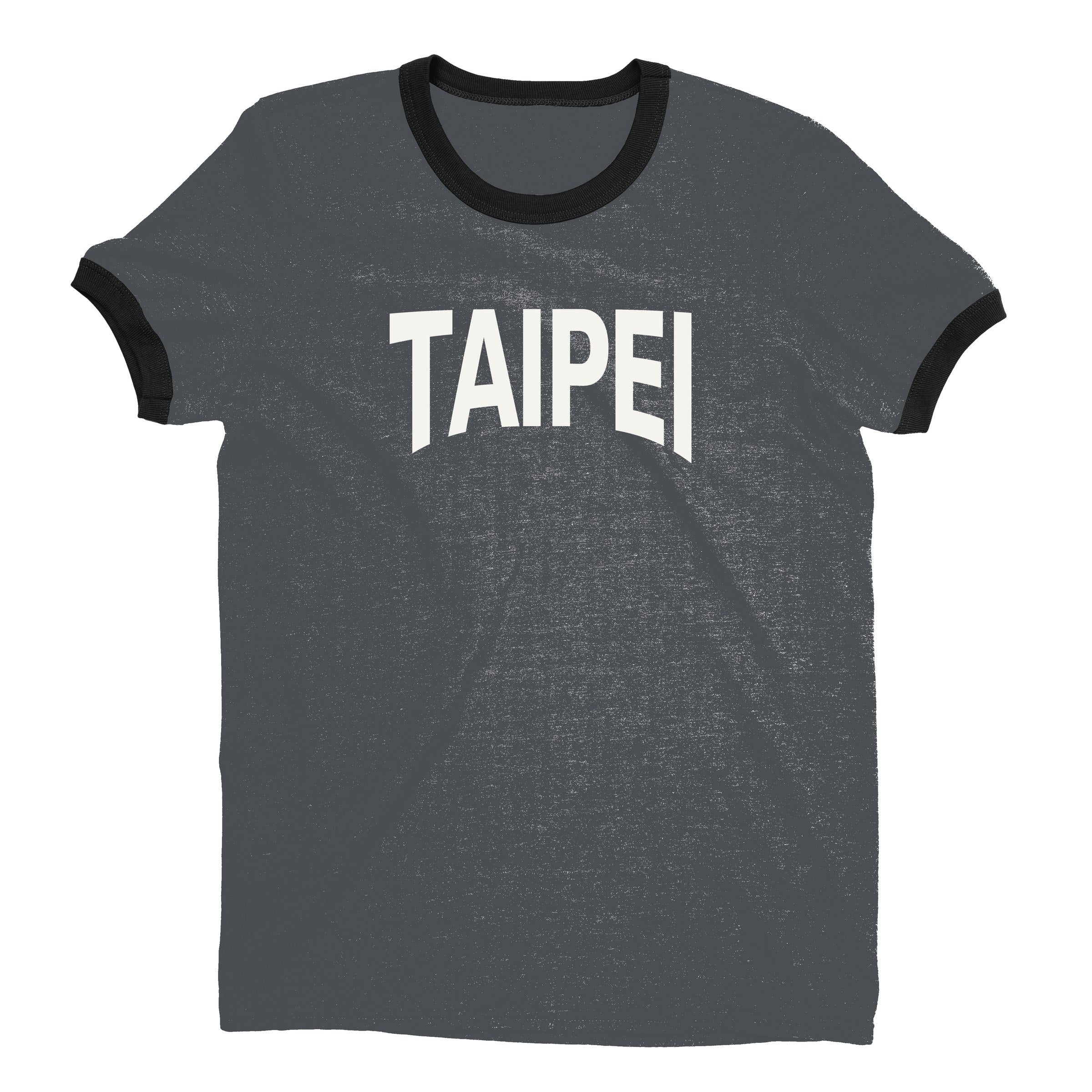Taipei Ringer Tee — Dark Heather