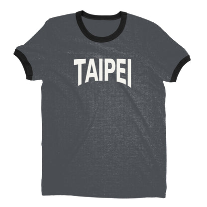 Taipei Ringer Tee — Dark Heather