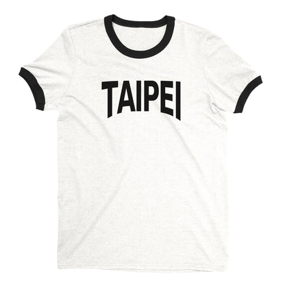 Taipei Ringer Tee — White