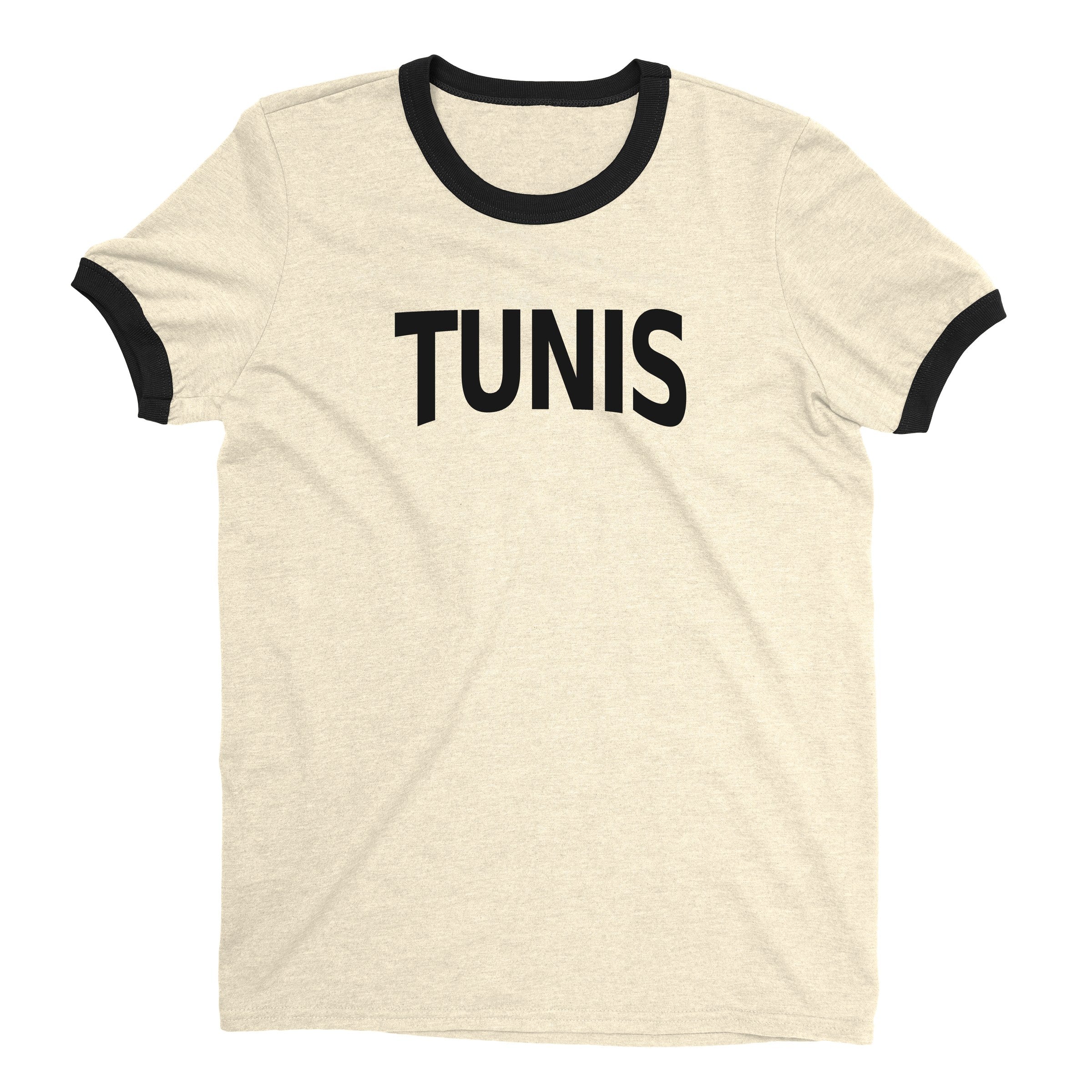 Tunis Ringer Tee — Natural