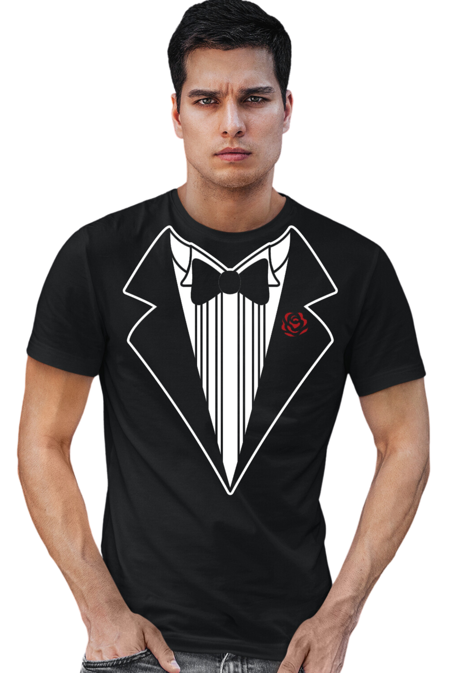 Tuxedo t shirt party city best sale