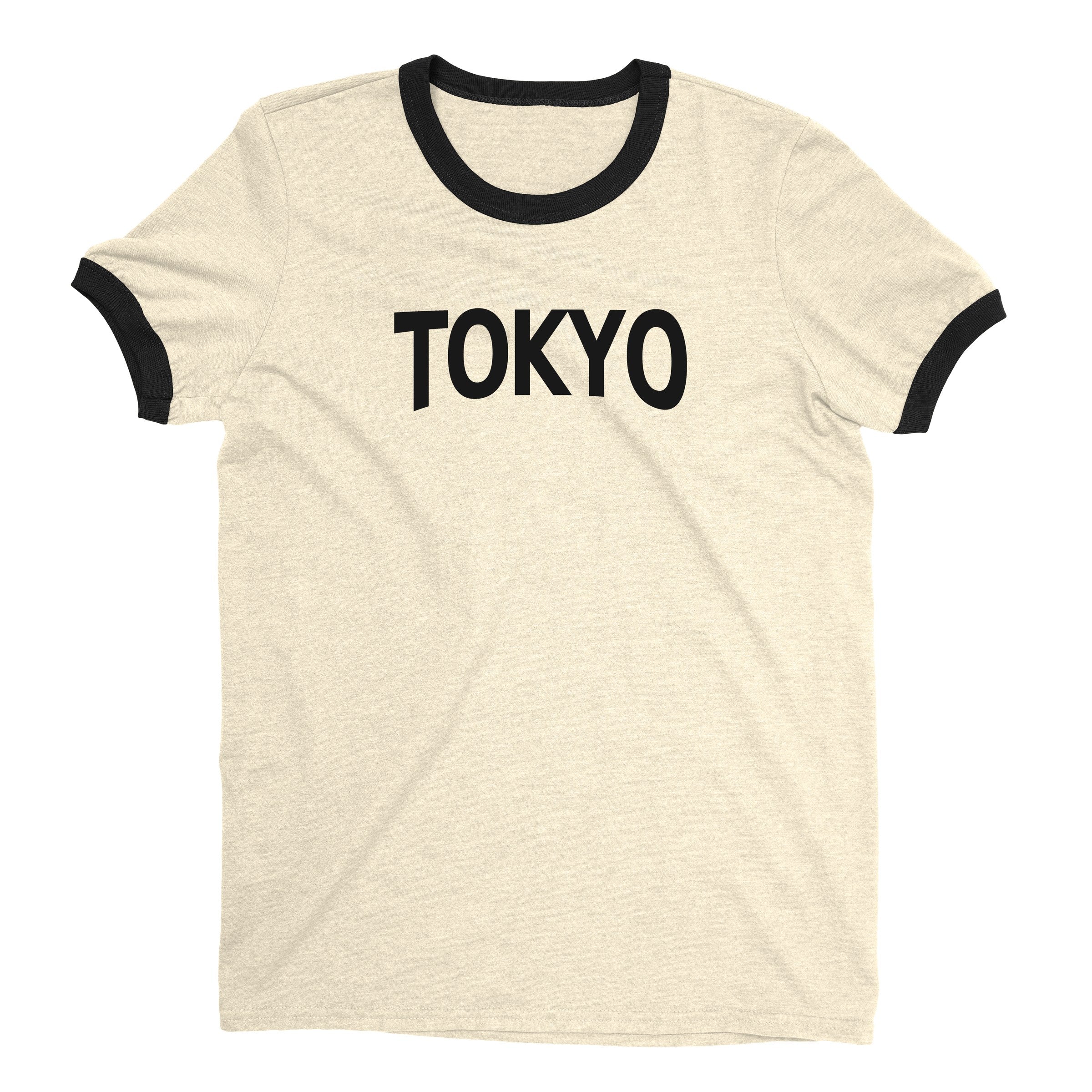 Tokyo Ringer Tee — Natural