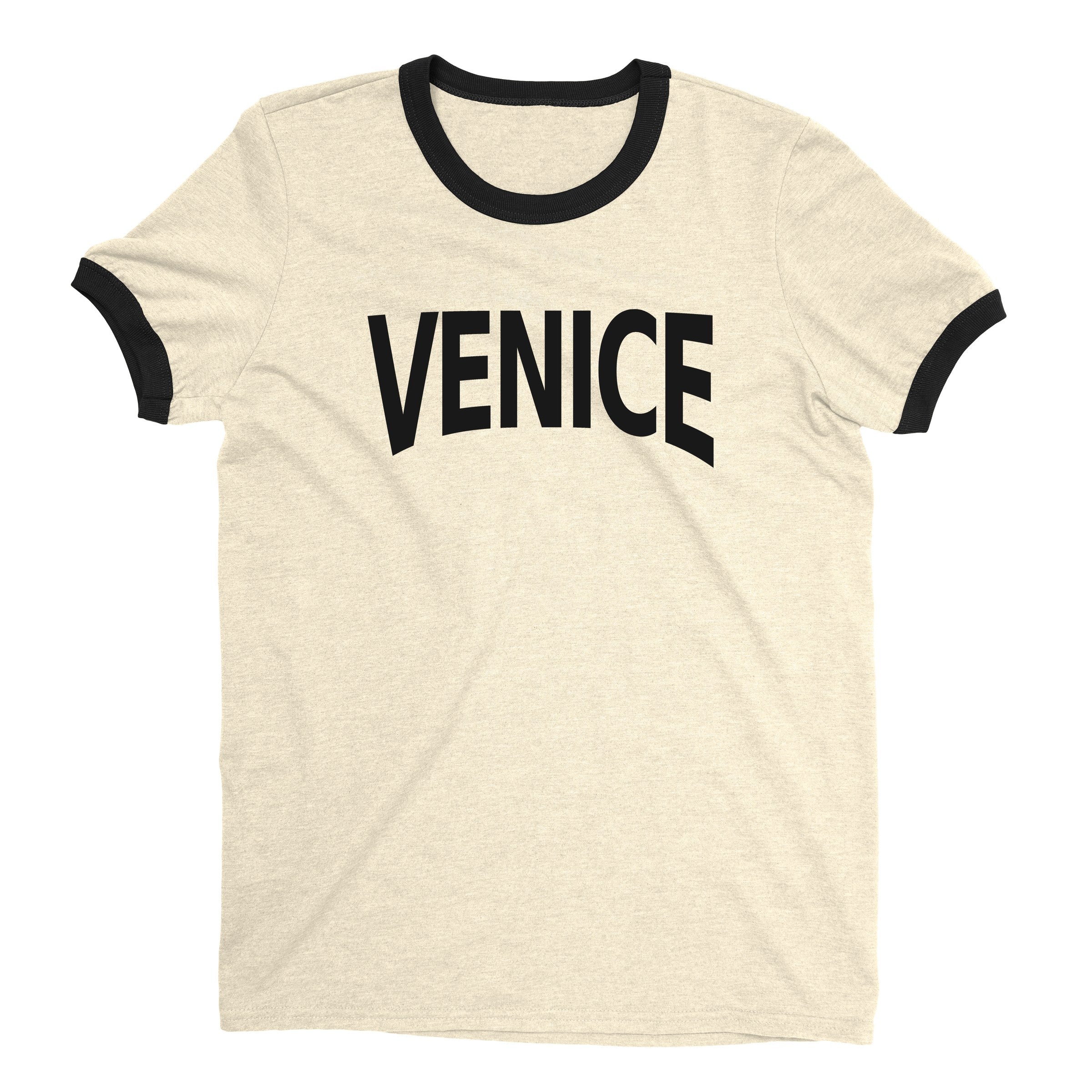 Venice Ringer Tee — Natural