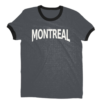 Montreal Ringer Tee — Dark Heather