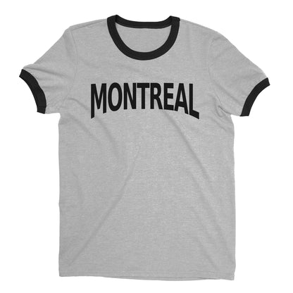 Montreal Ringer Tee — Heather Gray