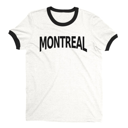 Montreal Ringer Tee — White