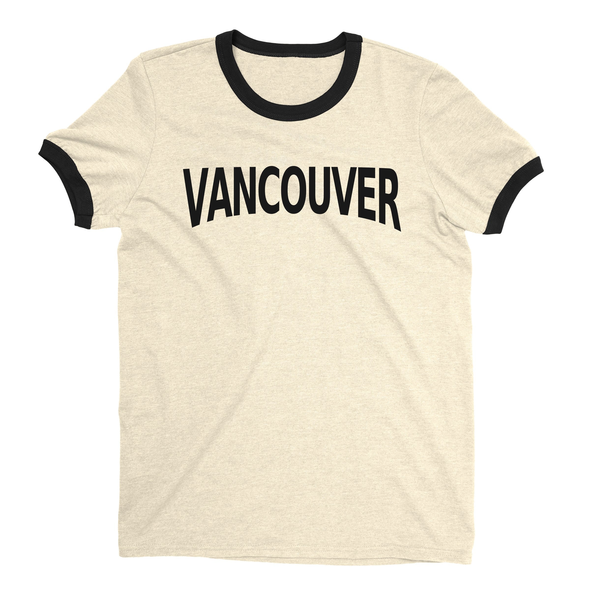 Vancouver Ringer Tee — Natural