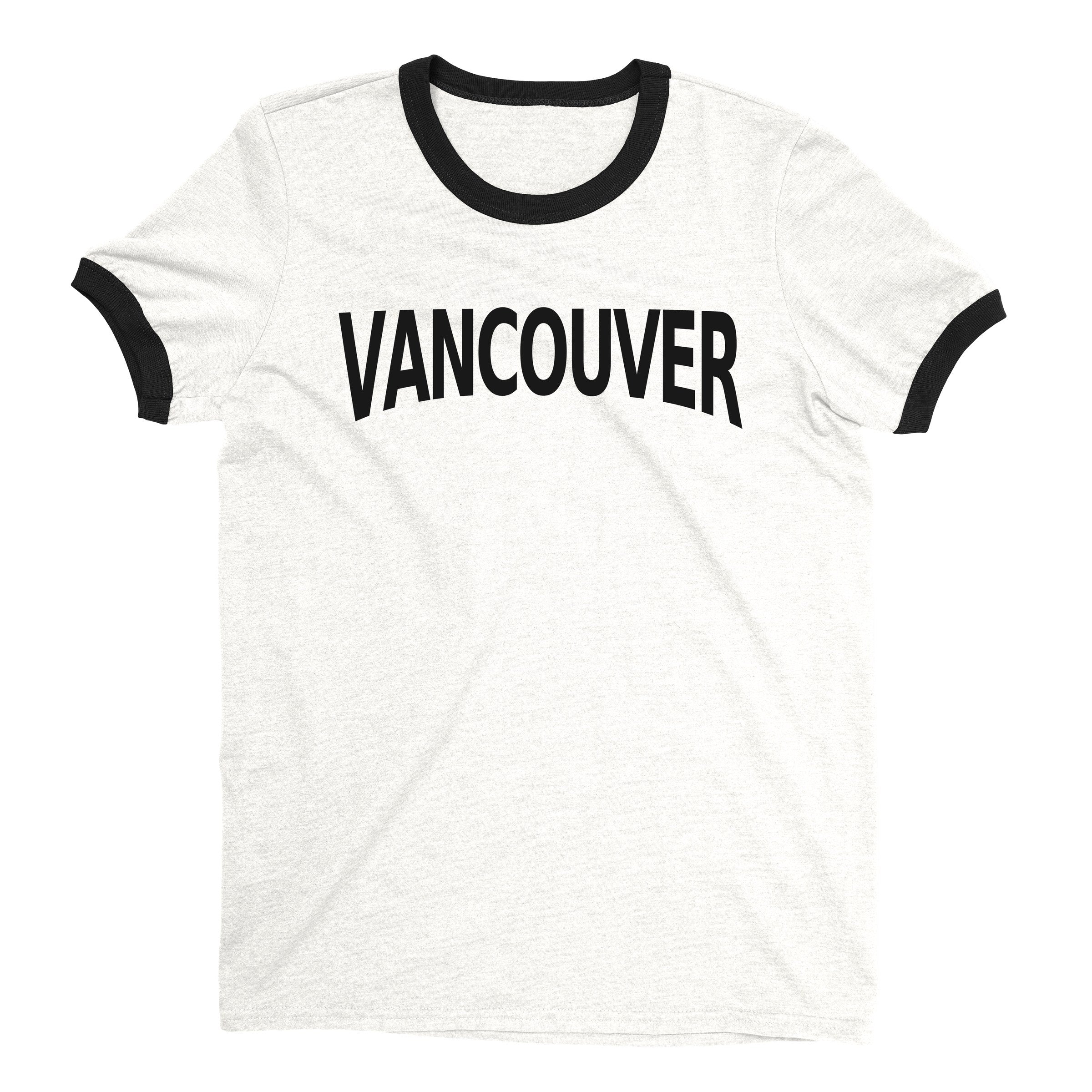 Vancouver Ringer Tee — White