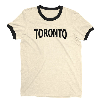 Toronto Ringer Tee — Natural