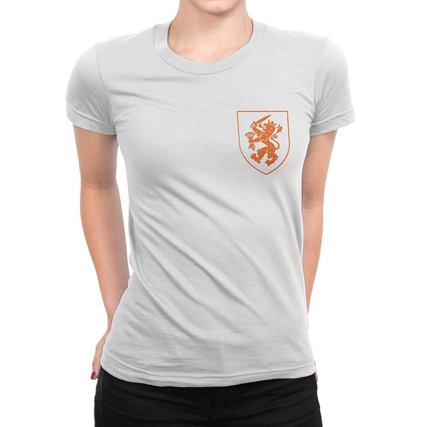 Netherlands Dutch Soccer Jersey Ladies Tee Lions Womens Shirt