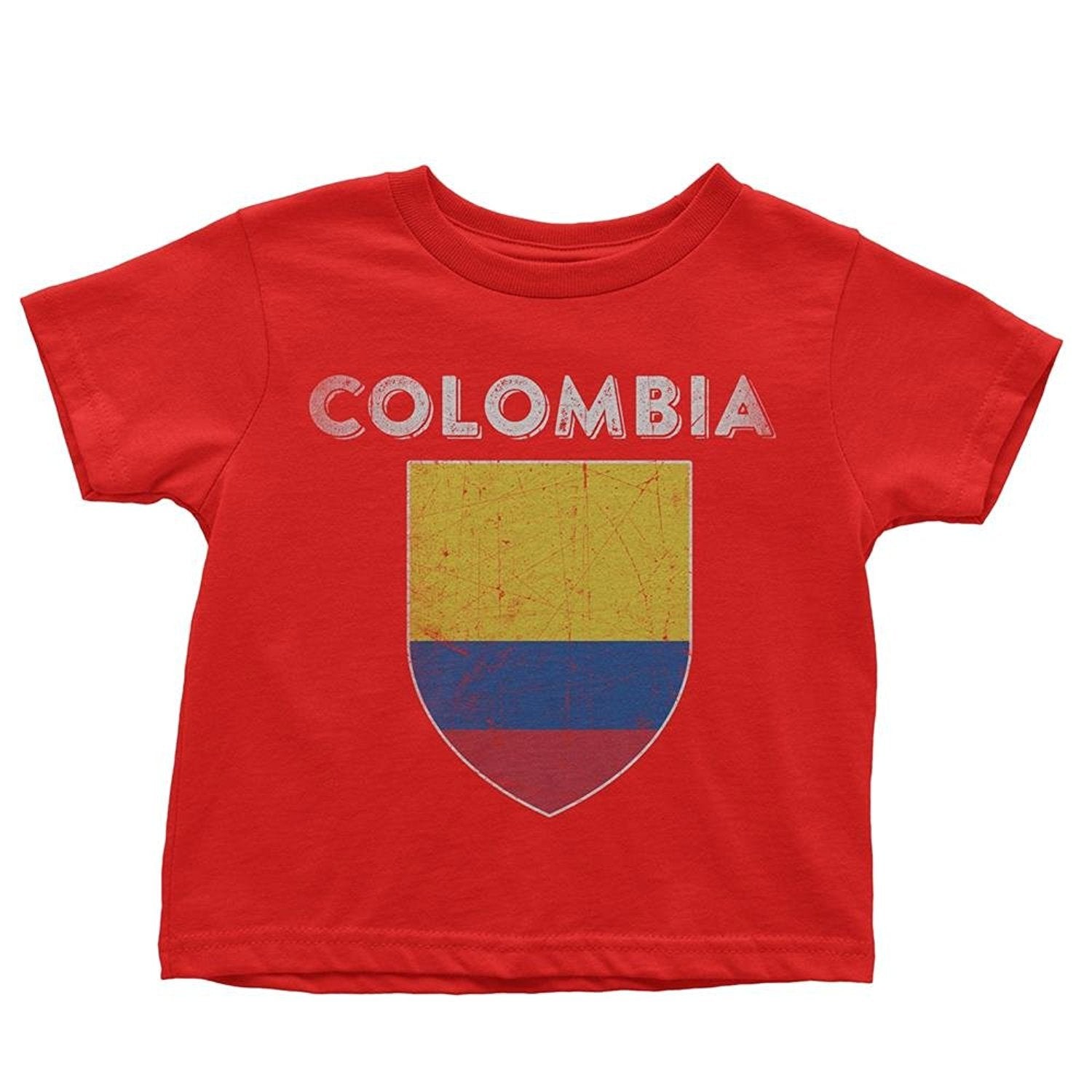 Colombia Flag Tee T-Shirt Infant Baby Shirt Boys II