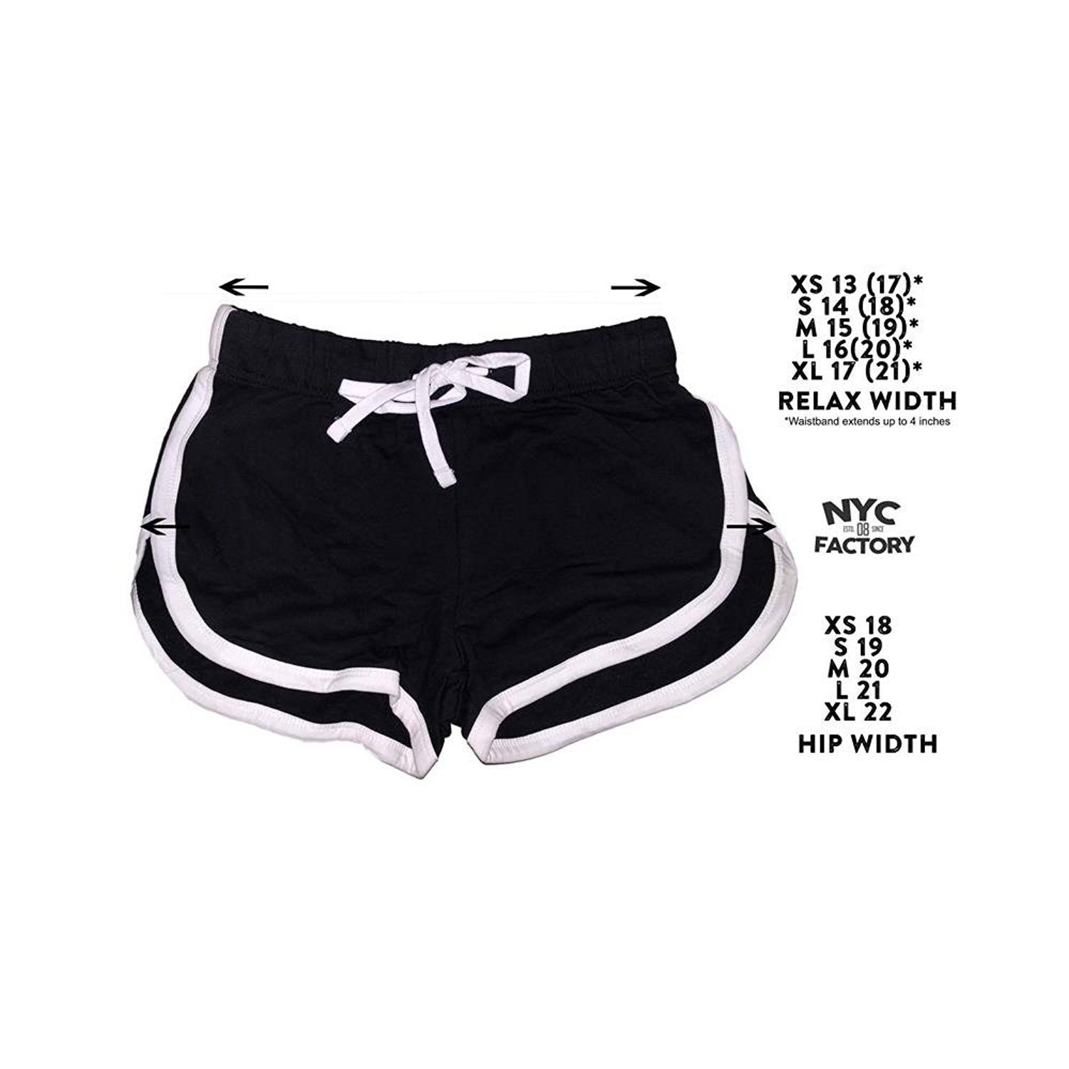 I Love NY Summer Shorts Ladies White