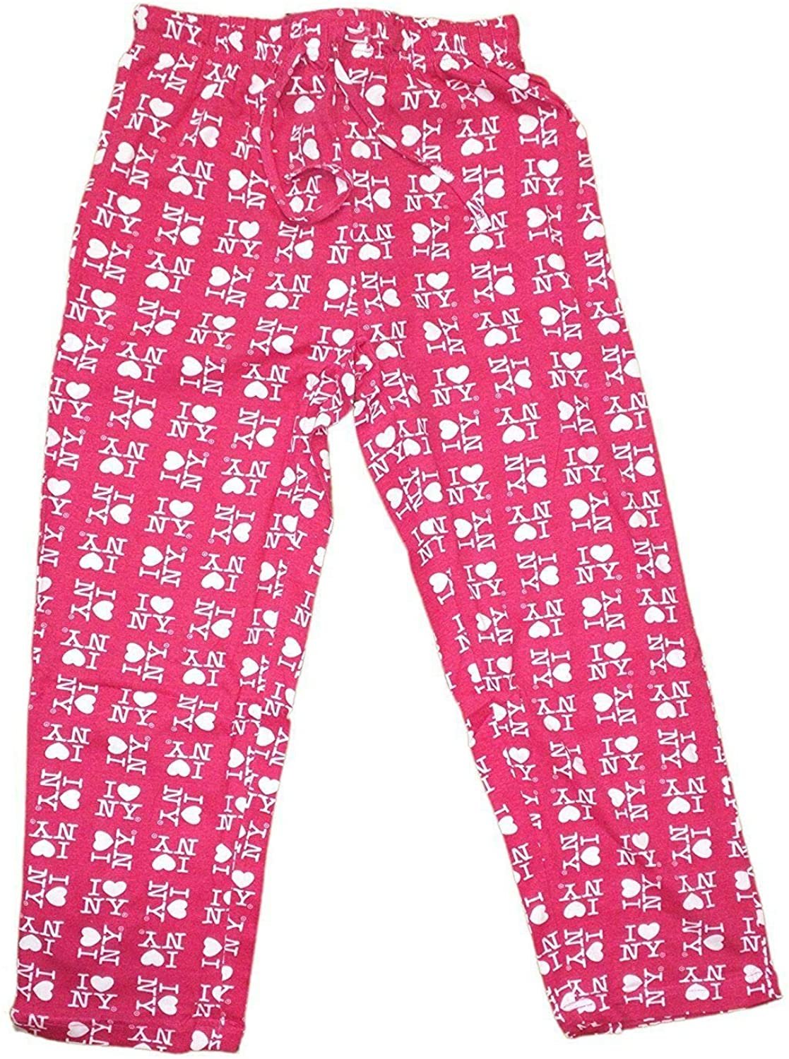 I Love NY Lounge Pants Hot Pink