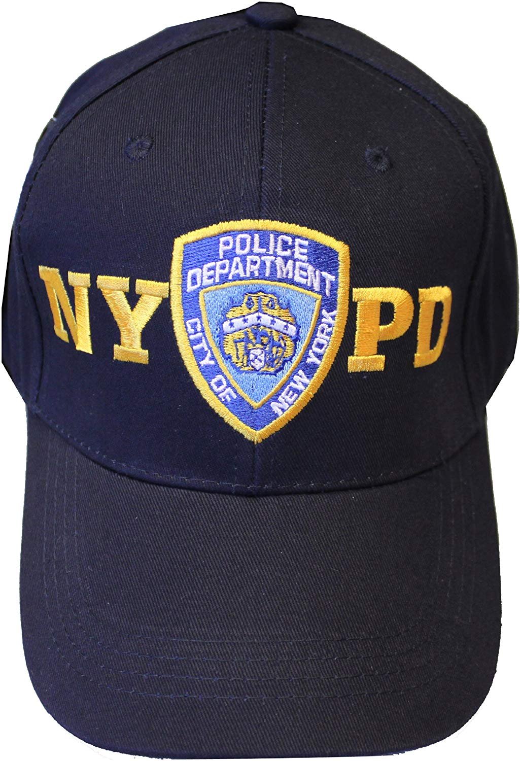 Future Officer Style: Kids' NYPD Cap with Cool Embroidered Logo (Navy)