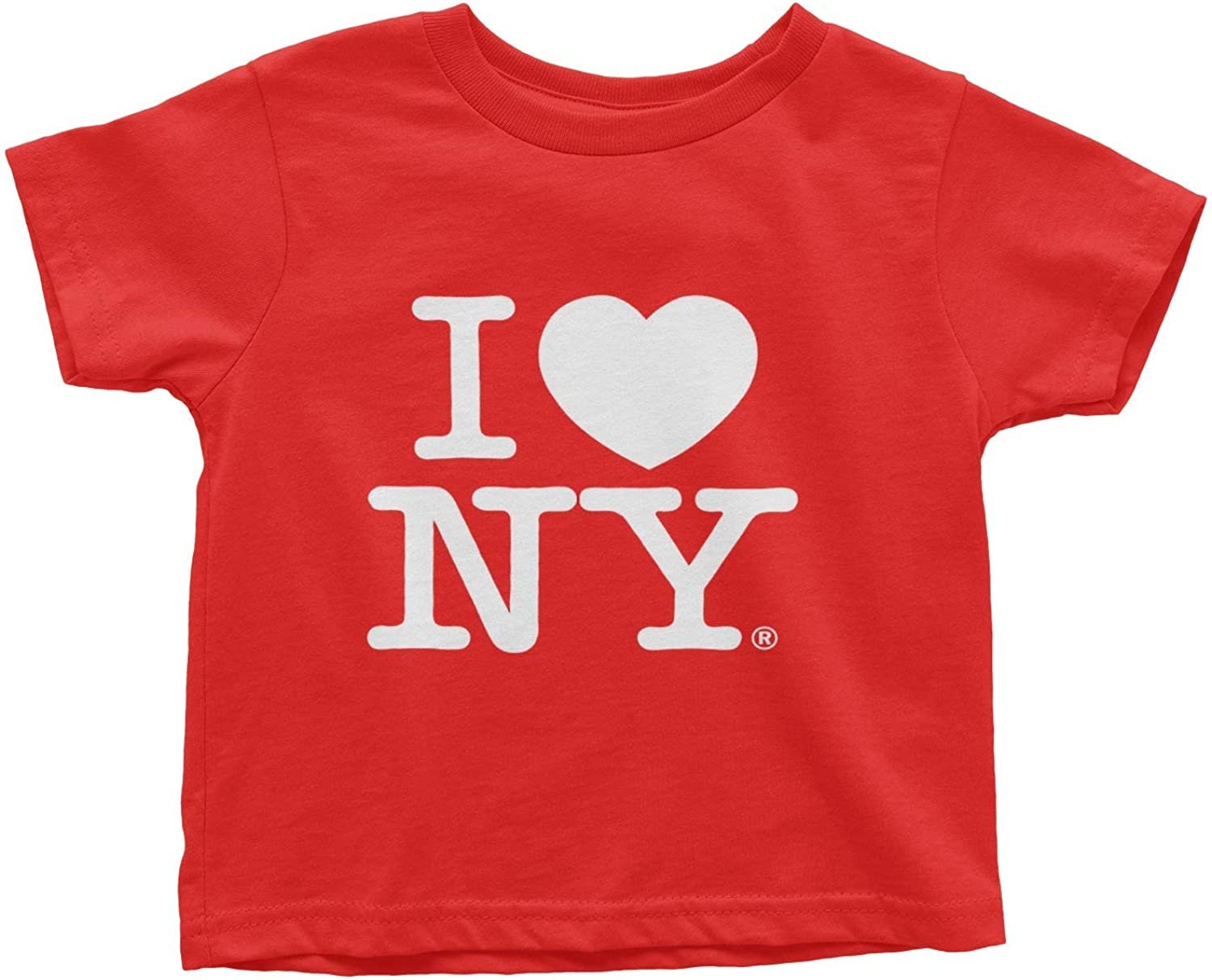 T-shirt bébé I Love NY rouge