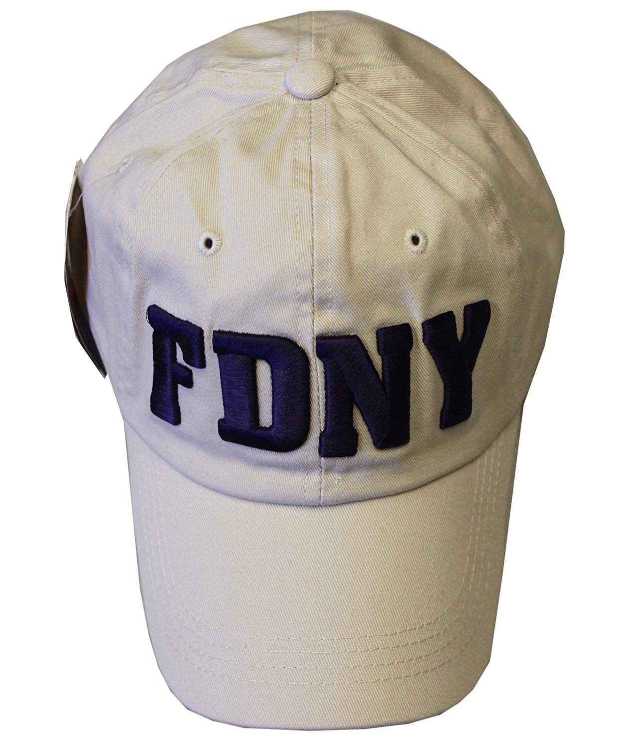 FDNY Baseball Hat Fire Department of New York City Khaki & Navy One Size