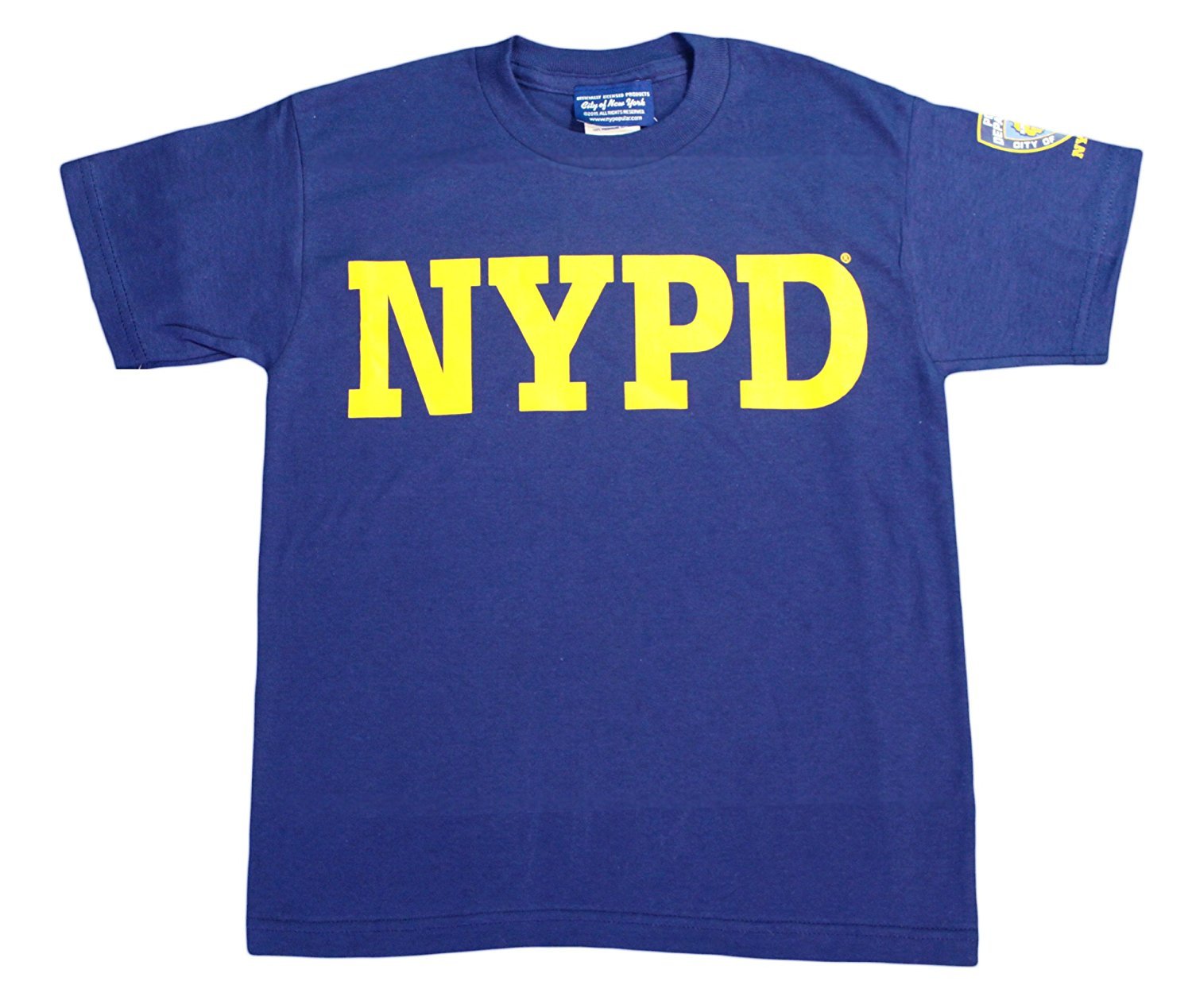 NYPD KIDS T-SHIRT OFFICIAL POLICE SHIRT FOR BOYS