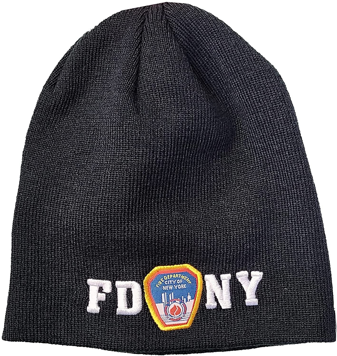 FDNY Beanie Winter Hats Officially Licensed Navy Blue
