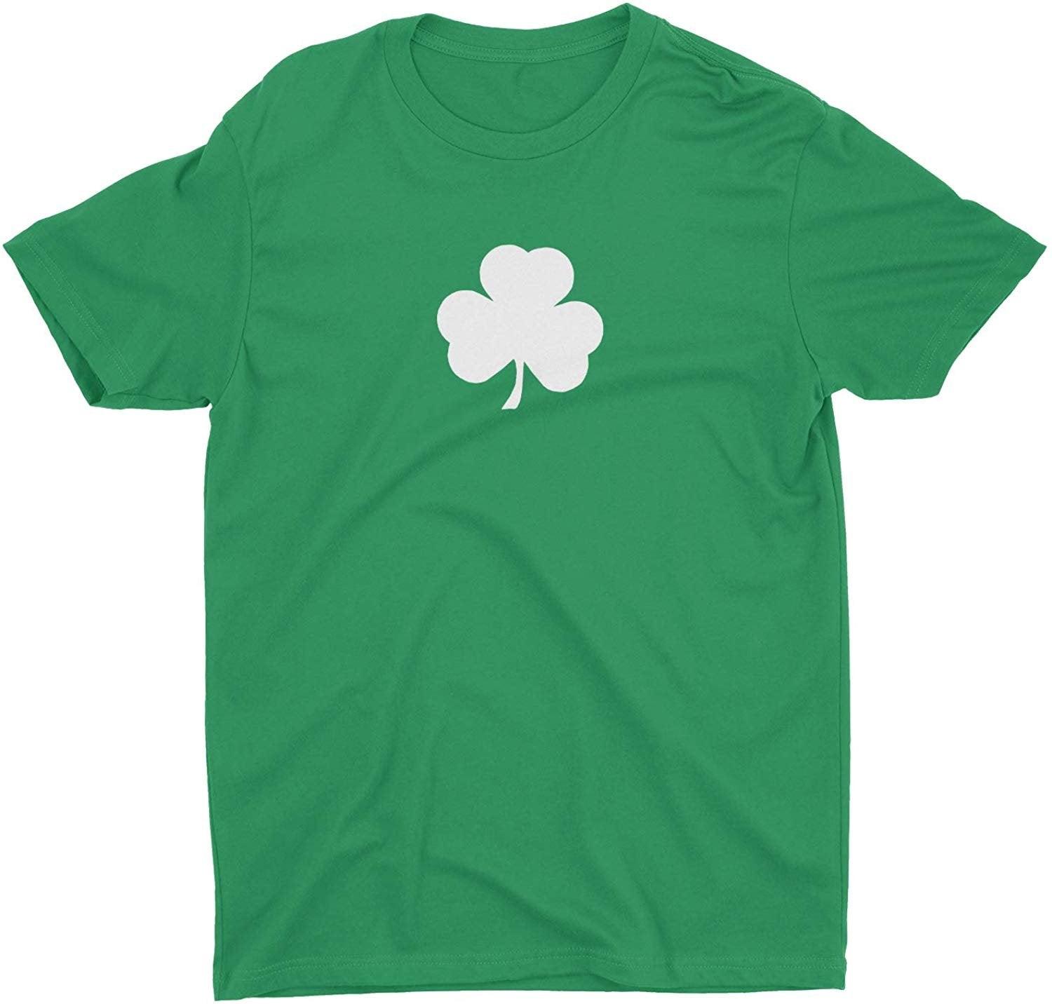 T-shirt pour enfants Shamrock (petit design uni, vert irlandais)