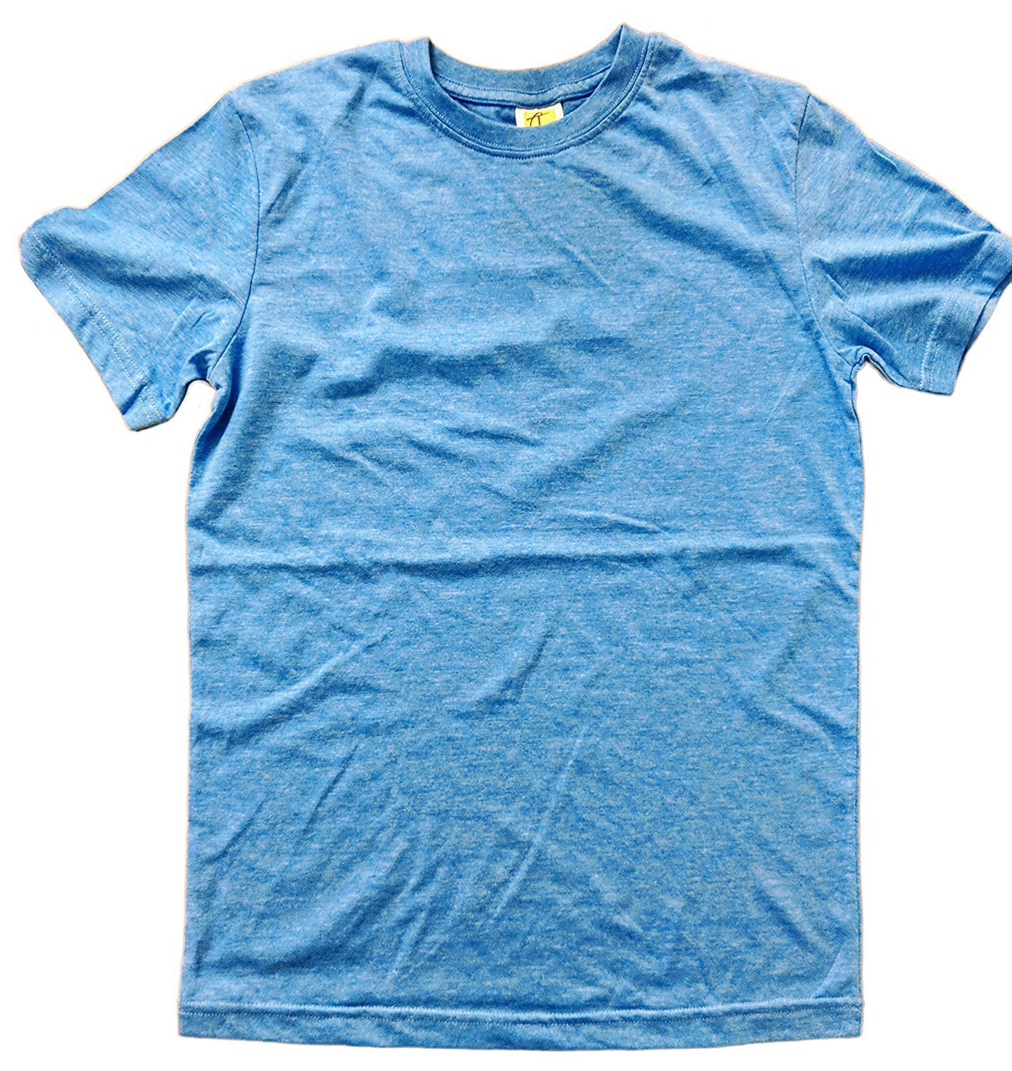 Tulo & Garn Mens Heather Color Cotton Poly Blend 60/40 Tee
