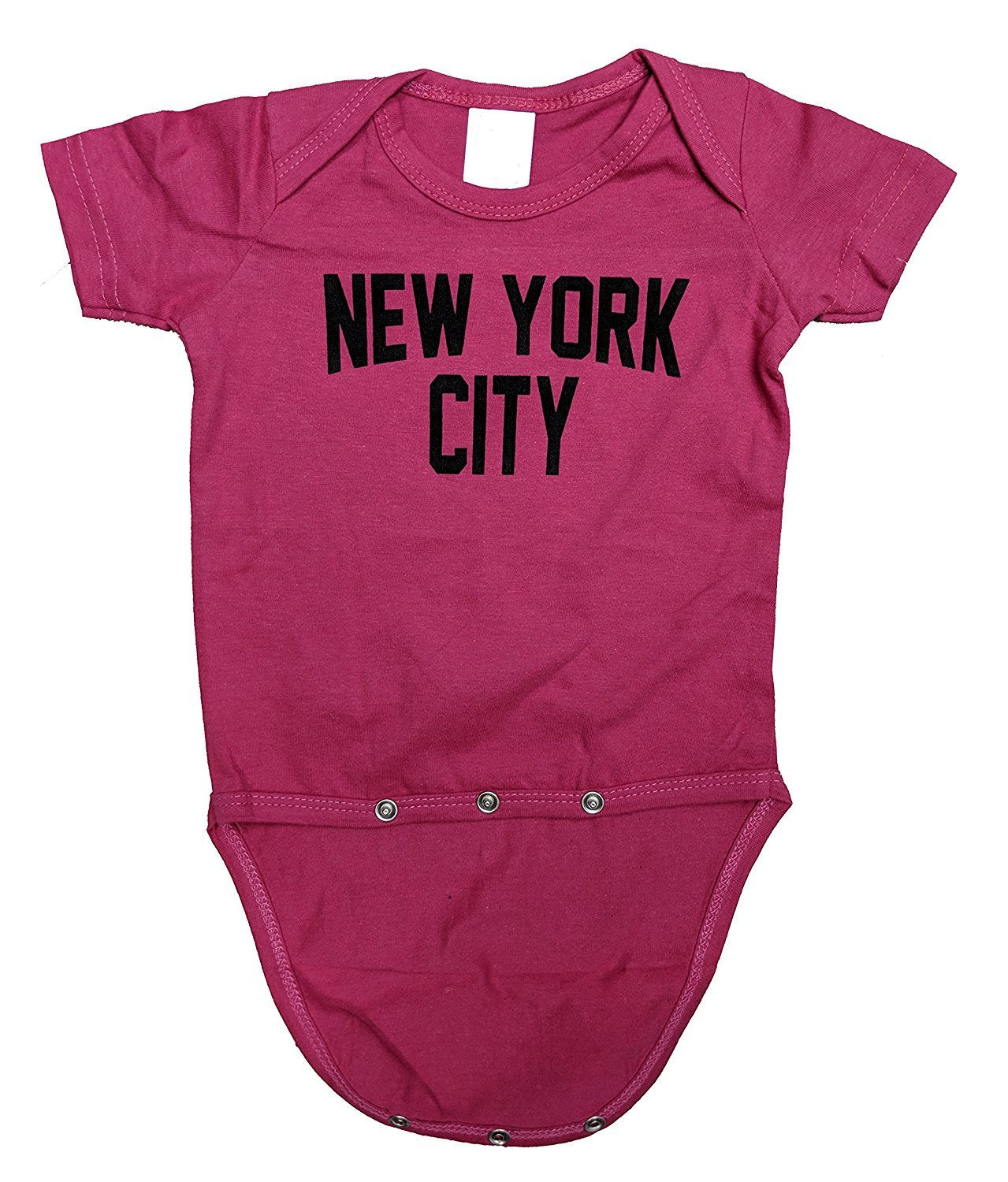New York City Baby Body Sérigraphié Soft Cotton Snapsuit