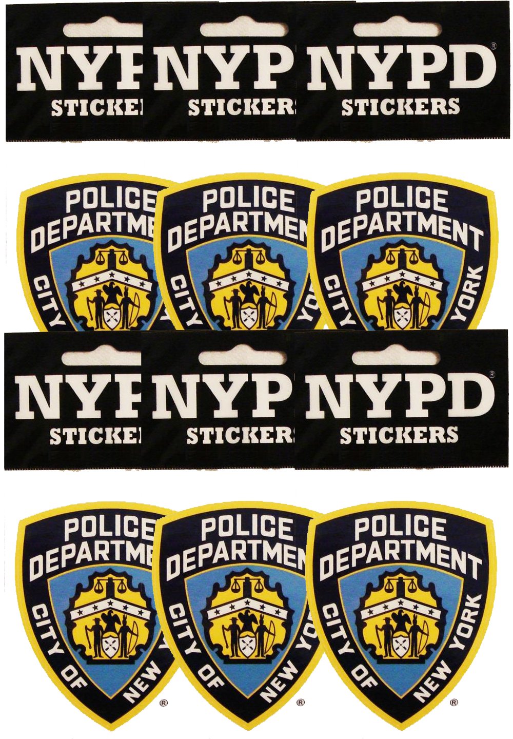 NYPD Sticker Car Window Bumper Decal Officially Licensed
